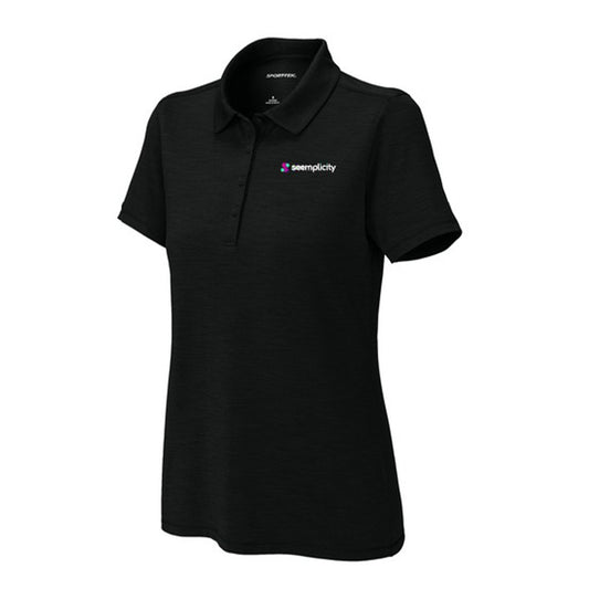 Sport-Tek Versa Polo - Black - Women's