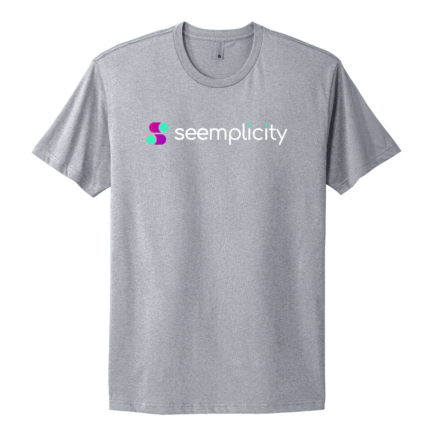 Next Level Apparel Unisex Cotton Tee - Heather Grey