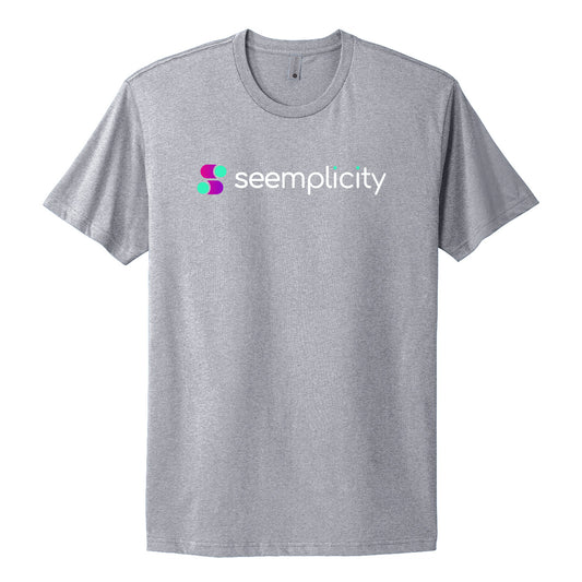 Next Level Apparel Unisex Cotton Tee - Heather Grey
